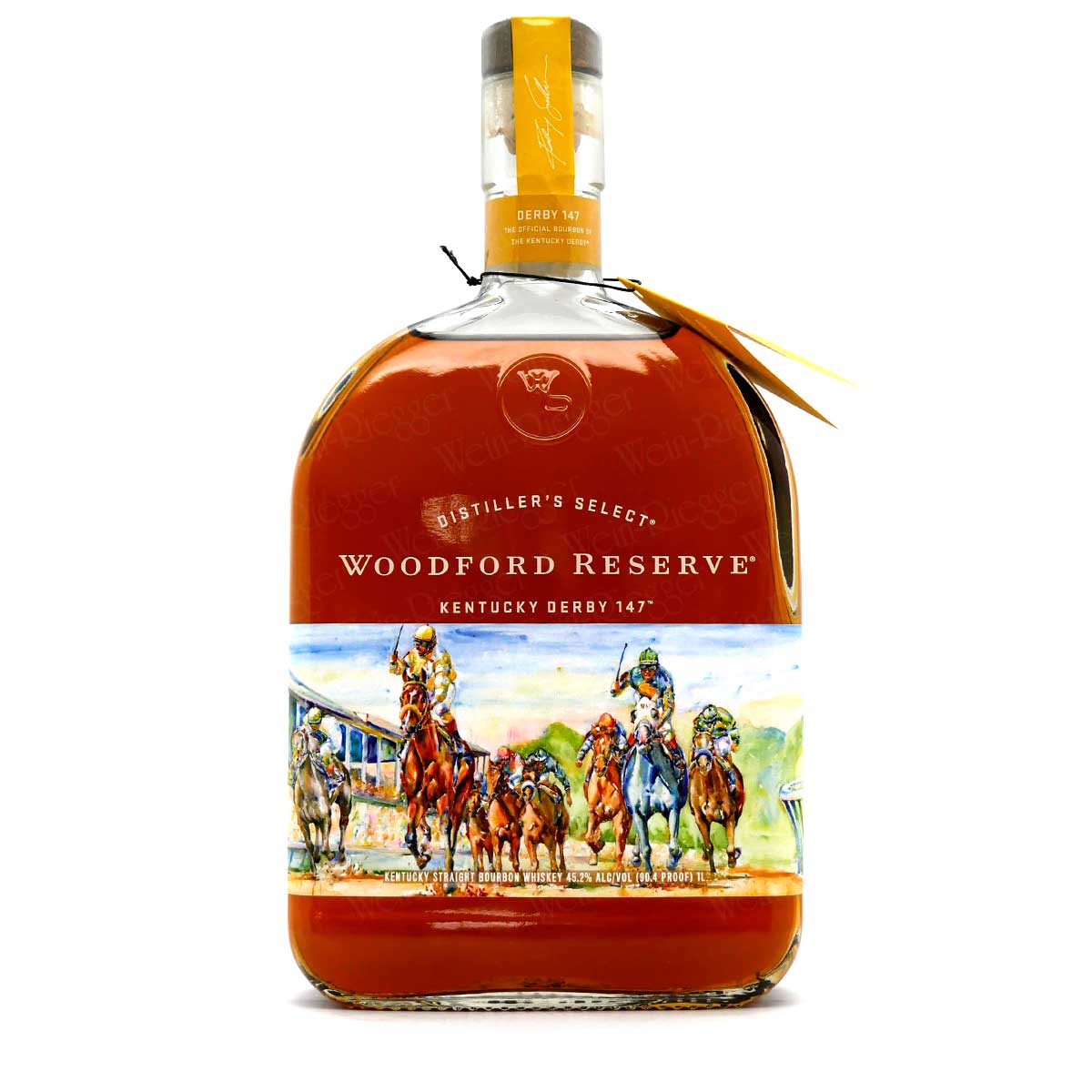 2021 Woodford Reserve Kentucky Derby Edition #147 Straight Bourbon Whiskey, 1Liter USA - Image 1
