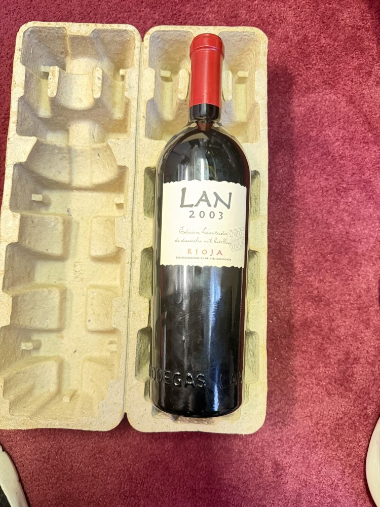 Bodegas Lan a Mano Edicion Limitada, DOCa Rioja, Spain 2003 750 ml