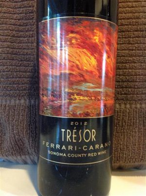 Ferrari Carano Tresor 2012 750 ml