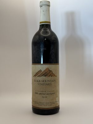 Black Mountain 1985 Alexander Valley - Image 2