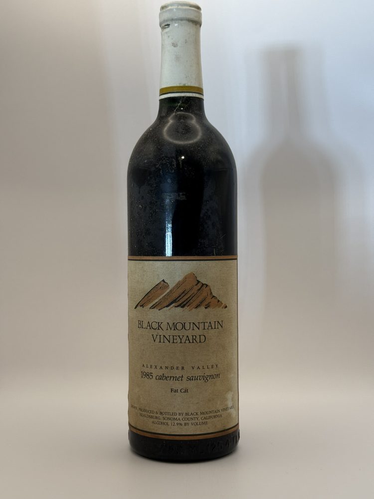 Black Mountain  Alexander Valley 1985 750 ml