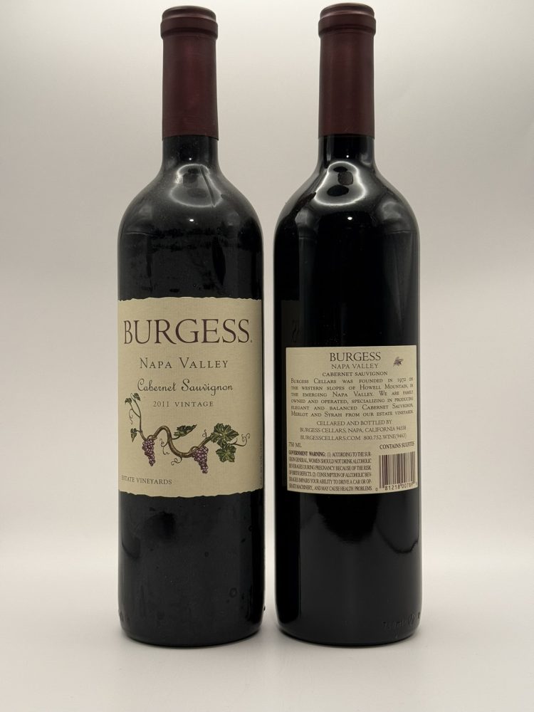 Burgess 2011 750 ml