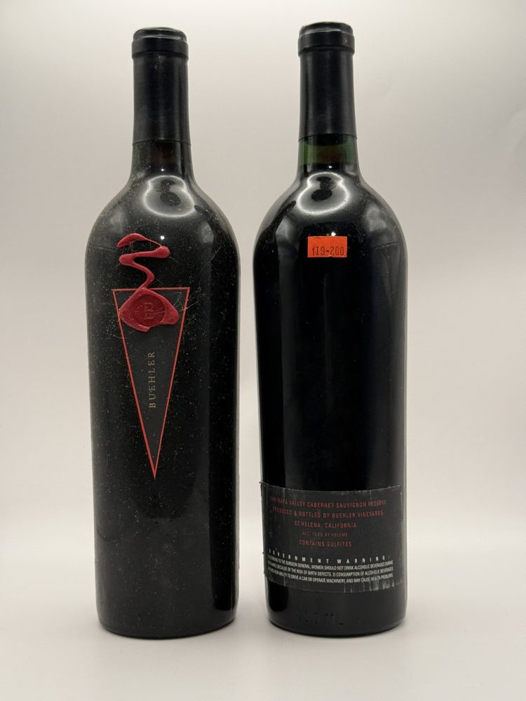 Buehler Cabernet Reserve 1991 750 ml