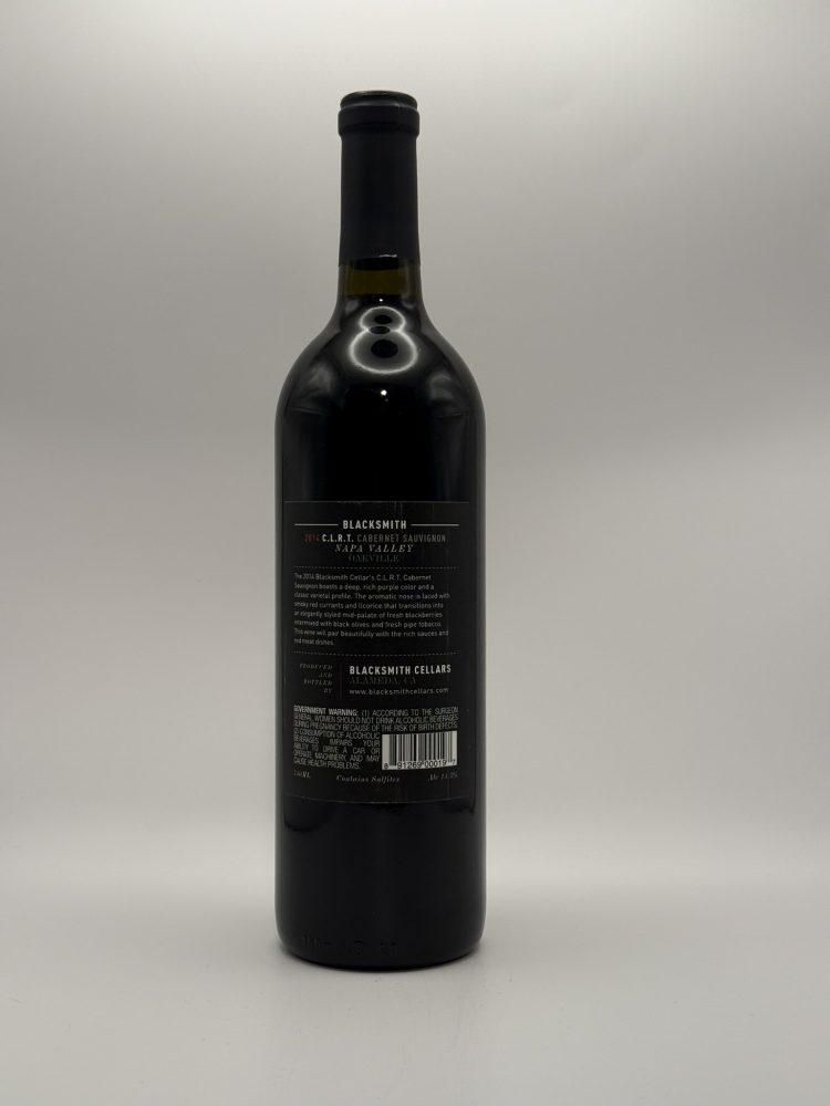 Blacksmith Cellars CLRT 2014 750 ml