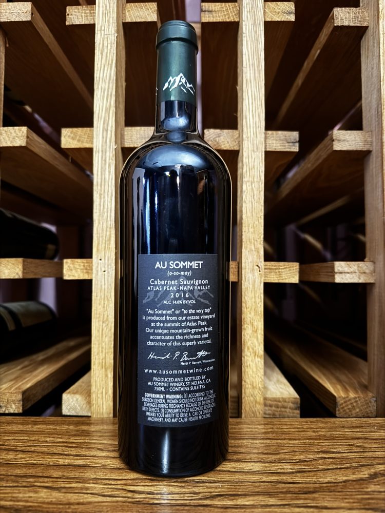 Au Sommet Atlas Peak 2016 750 ml
