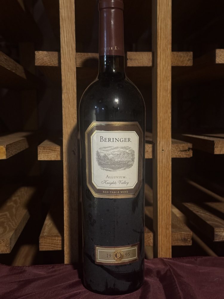 Beringer Alluvium Knights Valley 1995 750 ml