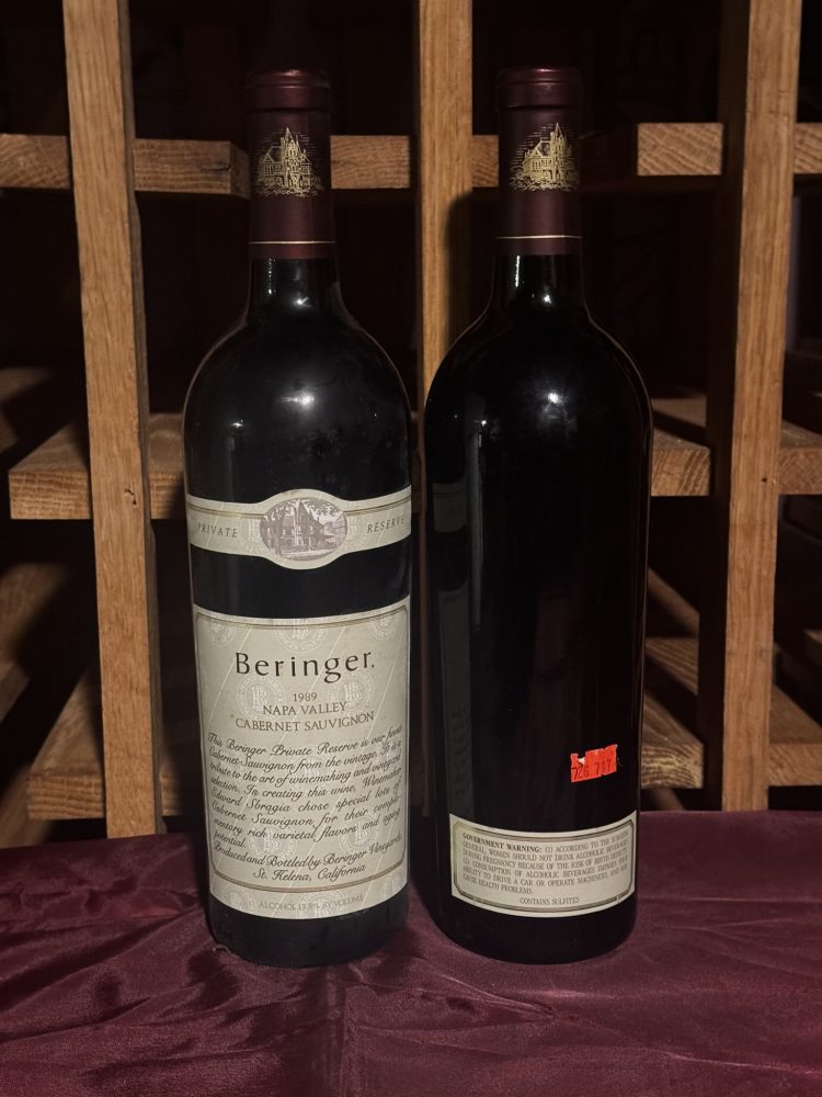 Beringer Private Reserve 1989 750 ml