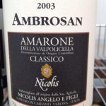 Ambrosan Amarone Classico 2003 750 ml