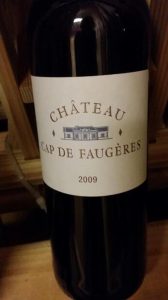 Chateau Cap De Faugeres 2009 750 ml