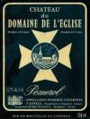 Ch?teau Du Domaine de L'Eglise Pomerol 2000