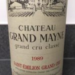 Chateau Grand Mayne 1989 750 ml