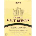 Chateau Haut Bergey 2000 750 ml