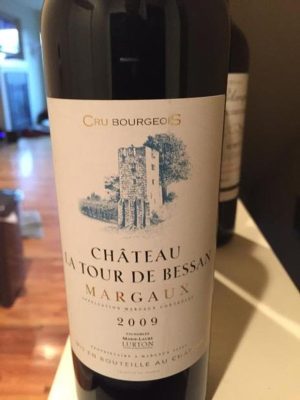 Chateau La tour de Bessan Margaux 2009 750 ml