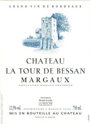 Ch?teau La Tour de Bessan Margaux 1985 750 ml