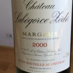 Chateau Labegorce Zede 2000 750 ml