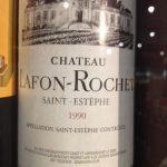 Chateau Lafon Rochet 1990 750 ml