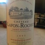 Chateau Lafon Rochet 1995 750 ml