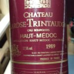Chateau Larose Trintaudon 1989 750 ml