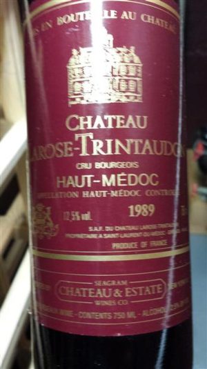 Chateau Larose Trintaudon 1989 750 ml