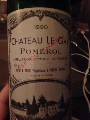 Chateau Le Gay 1990 750 ml