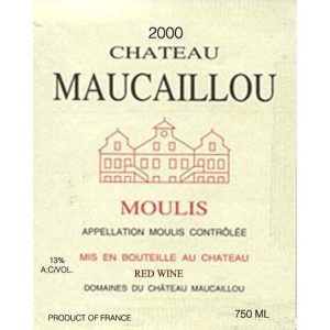 Chateau Maucaillou 2000 750 ml