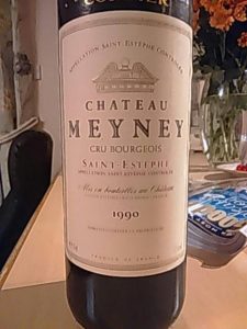 Chateau Meyney 1990 750 ml