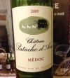 Chateau Patache  Patache d'Aux 2009