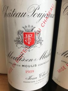 Chateau Poujeaux 1989 750 ml