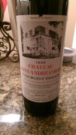 Chateau St. Andre Corbin 1995 750 ml