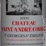 Chateau St. Andre Corbin 2000 750 ml
