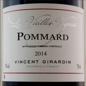 Vincent Girardin  Les Vieilles Vignes Pommard Premier Cru 2014 750 ml