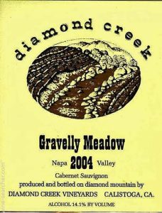 Diamond Creek Gravelly Meadow 2004 3 L