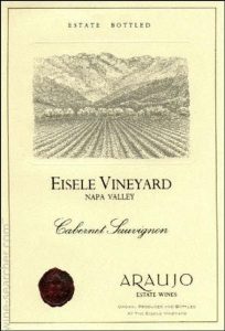 Araujo Estate Eisele Vineyard Cabernet Sauvignon 1991 750 ml