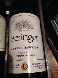 Beringer Knights Valley 1980 1.5 L