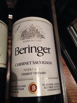 Beringer Knights Valley 1980 1.5 L