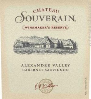 CHATEAU SOUVERAIN Alexander Valley Winemaker's Reserve 750 ml
