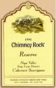Chimney Rock Stags Leap District Reserve 1996 750 ml