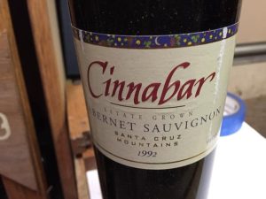 Cinnabar  Cabernet 1993 750 ml