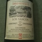 Los Vascos Reserve 1992 RARE 750 ml