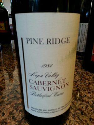 Pine Ridge Rutherford 1984 750 ml