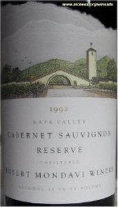 Robert Mondavi Reserve 1992 750 ml