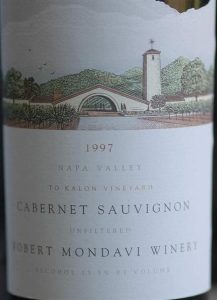 Robert Mondavi Reserve 1997 750 ml