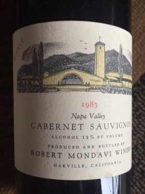 Robert Mondavi Reserve 1983 3 L