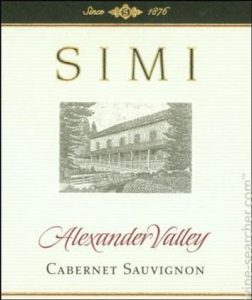 Simi Cabernet 1991 750 ml