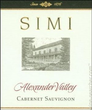 Simi Cabernet 1991 750 ml