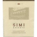 Simi Reserve Cabernet 1995 750 ml