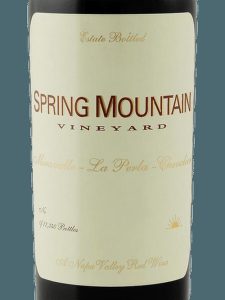 Spring Mountain Miravalle La Perla Chevalier 1997 750 ml