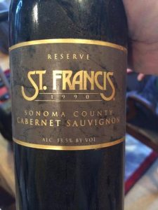 St. Francis Reserve 1990 750 ml