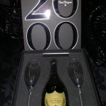 Dom Perignon Gift w/ 2 Glass Flutes 2000 750 ml