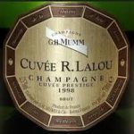 Mumm Brut Champagne Cuvee R. Lalou 1998 750 ml